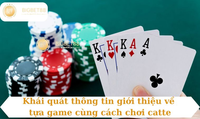 Khái quát thông tin giới thiệu về tựa game cùng cách chơi catte